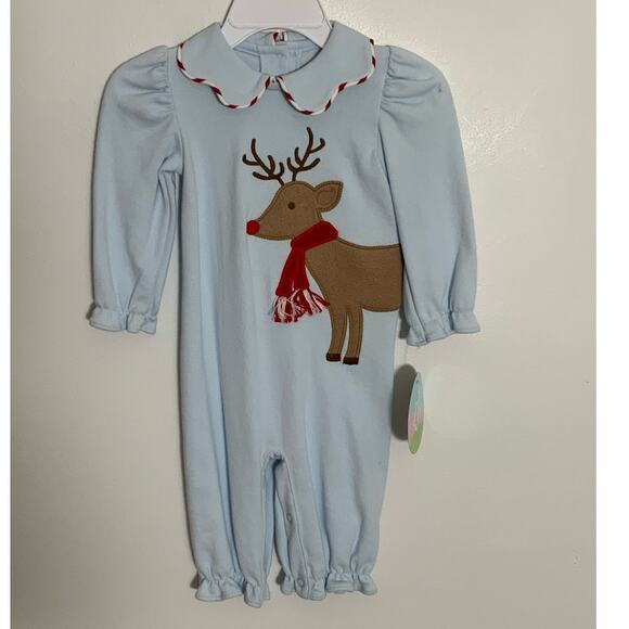 Zuccini Reindeer Bubble NWT size 3‎ mo - Picture 1 of 3